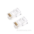 Atacado à prova d&#39;água não marcado UTP 8p8c 3U 15U 50U RJ45 Modular Plug Cat5 Conector Cat6